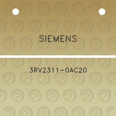 siemens-3rv2311-0ac20