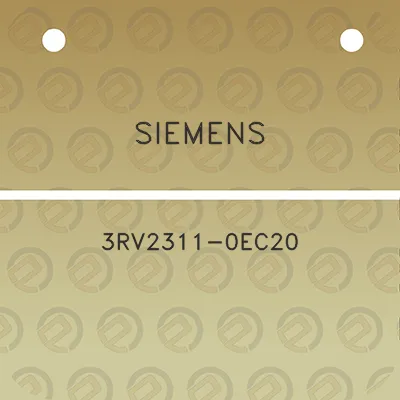 siemens-3rv2311-0ec20