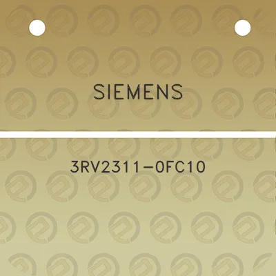 siemens-3rv2311-0fc10