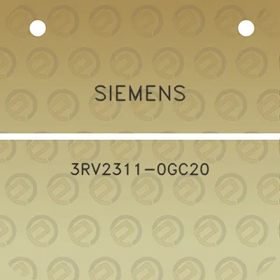 siemens-3rv2311-0gc20