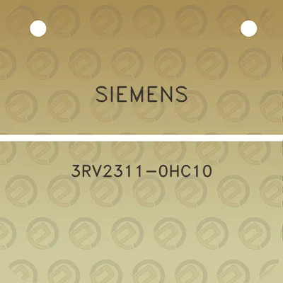 siemens-3rv2311-0hc10