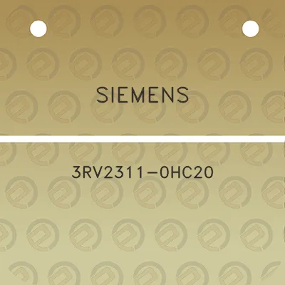 siemens-3rv2311-0hc20