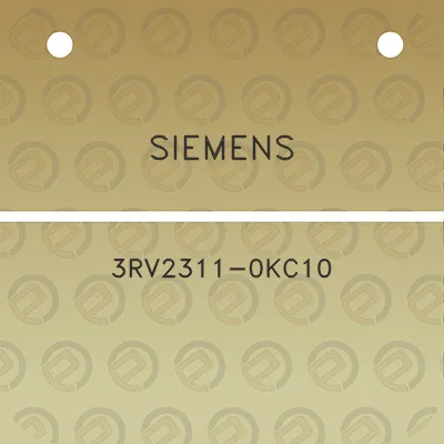 siemens-3rv2311-0kc10