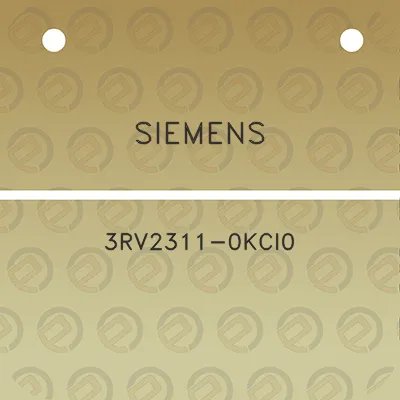 siemens-3rv2311-0kcl0