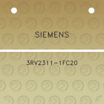 siemens-3rv2311-1fc20