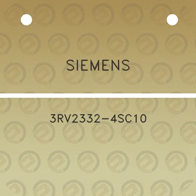 siemens-3rv2332-4sc10