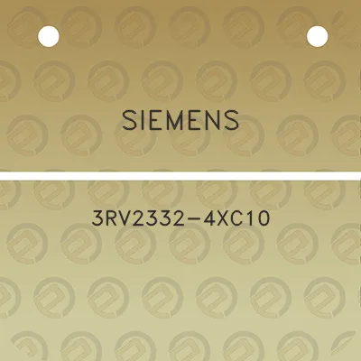 siemens-3rv2332-4xc10