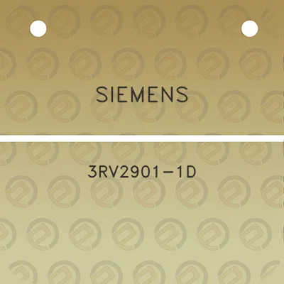 siemens-3rv2901-1d