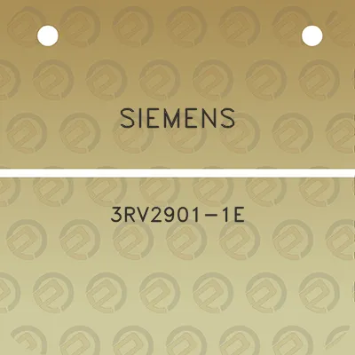 siemens-3rv2901-1e