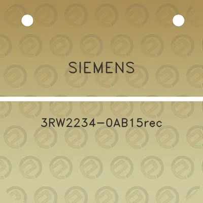 siemens-3rw2234-0ab15rec