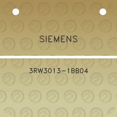 siemens-3rw3013-1bb04