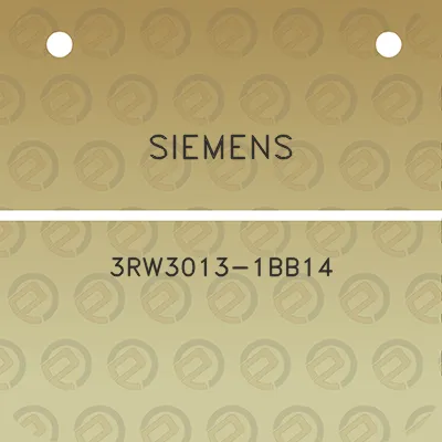 siemens-3rw3013-1bb14