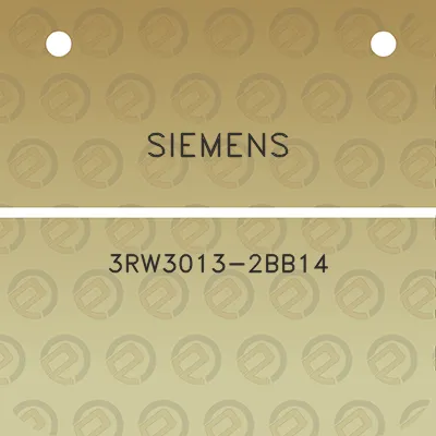 siemens-3rw3013-2bb14