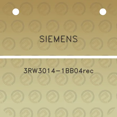 siemens-3rw3014-1bb04rec