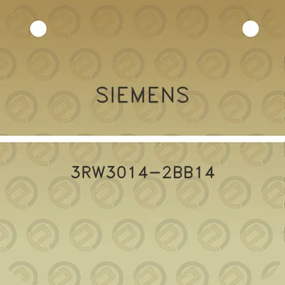 siemens-3rw3014-2bb14