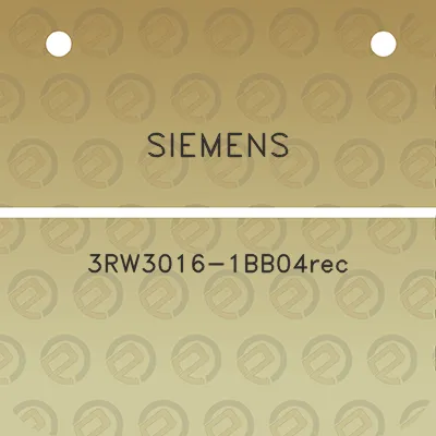 siemens-3rw3016-1bb04rec