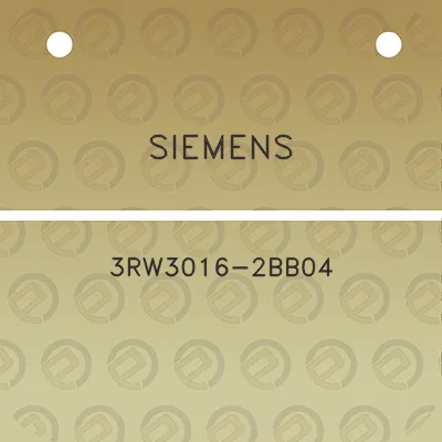 siemens-3rw3016-2bb04