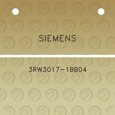 siemens-3rw3017-1bb04