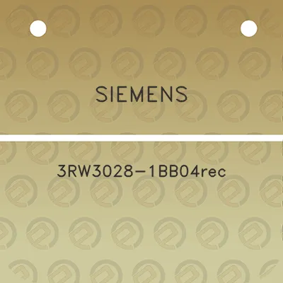 siemens-3rw3028-1bb04rec