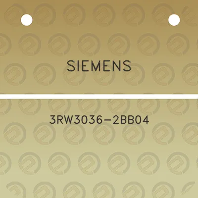 siemens-3rw3036-2bb04