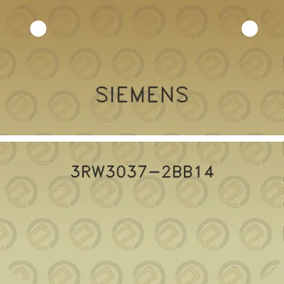 siemens-3rw3037-2bb14