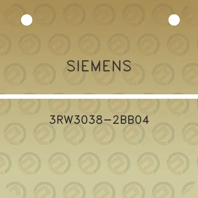 siemens-3rw3038-2bb04