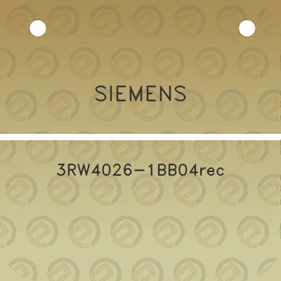 siemens-3rw4026-1bb04rec