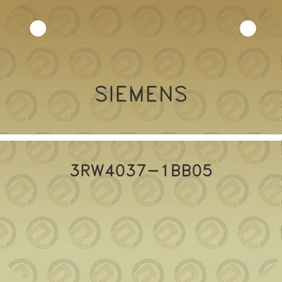 siemens-3rw4037-1bb05