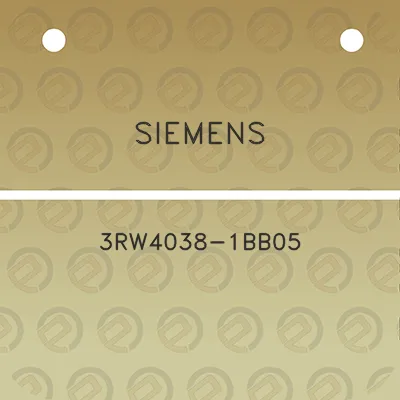 siemens-3rw4038-1bb05