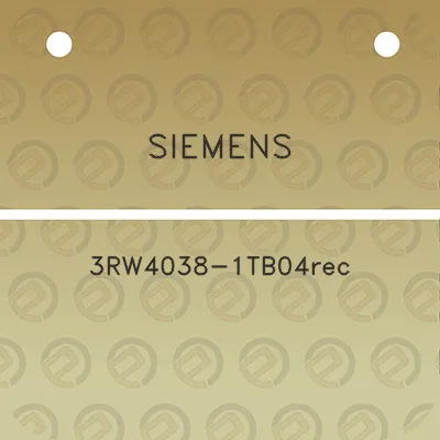 siemens-3rw4038-1tb04rec