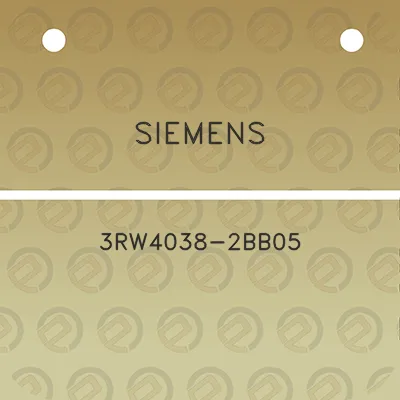 siemens-3rw4038-2bb05