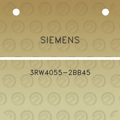 siemens-3rw4055-2bb45