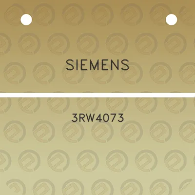 siemens-3rw4073