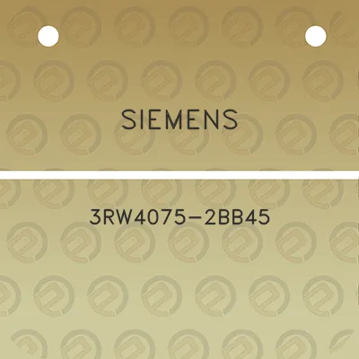 siemens-3rw4075-2bb45