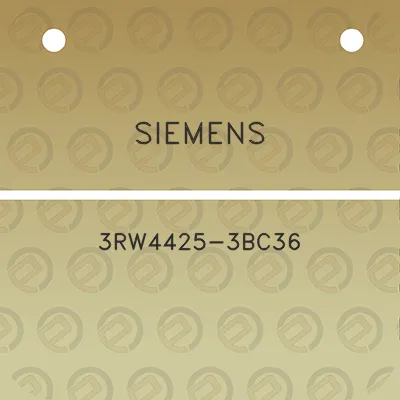 siemens-3rw4425-3bc36