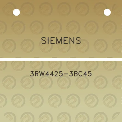 siemens-3rw4425-3bc45