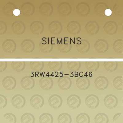 siemens-3rw4425-3bc46