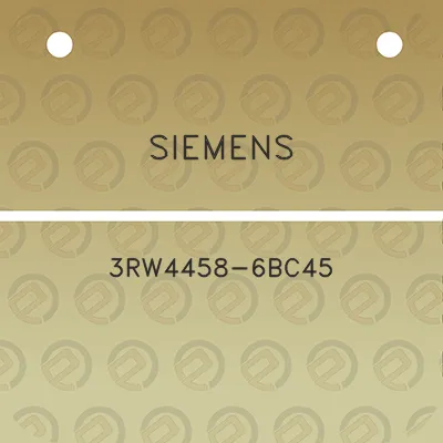 siemens-3rw4458-6bc45