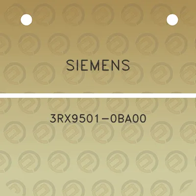 siemens-3rx9501-0ba00