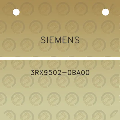 siemens-3rx9502-0ba00