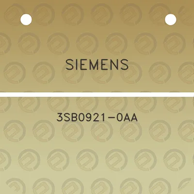 siemens-3sb0921-0aa