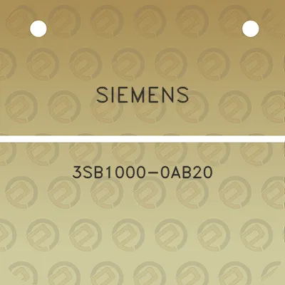 siemens-3sb1000-0ab20