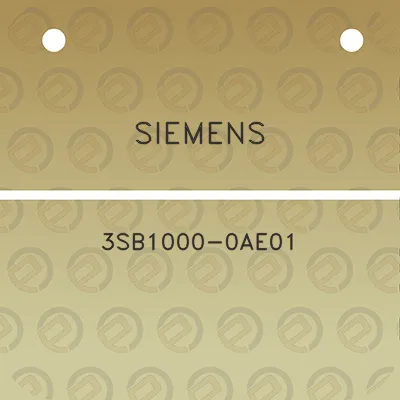 siemens-3sb1000-0ae01