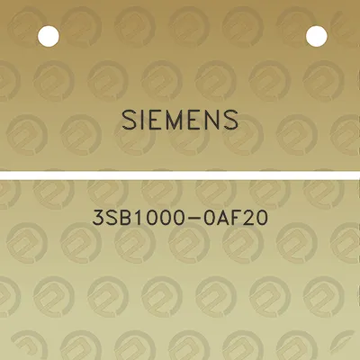 siemens-3sb1000-0af20