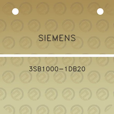 siemens-3sb1000-1db20