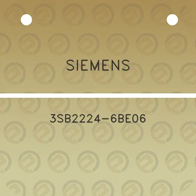 siemens-3sb2224-6be06