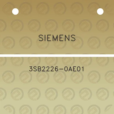 siemens-3sb2226-0ae01