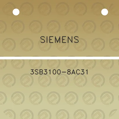 siemens-3sb3100-8ac31