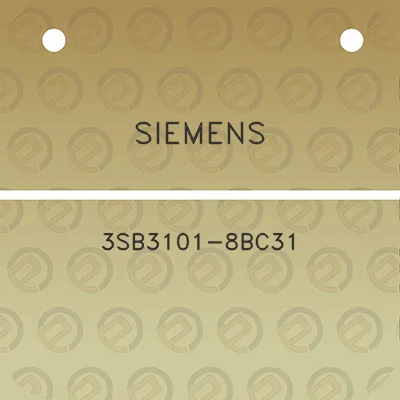 siemens-3sb3101-8bc31