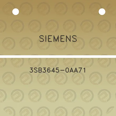 siemens-3sb3645-0aa71